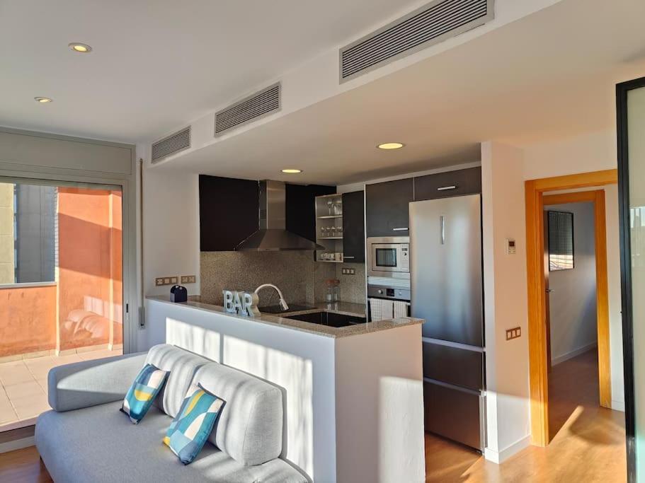 Large Terrace Luxury Apartment Sant Adria de Besos Exterior photo